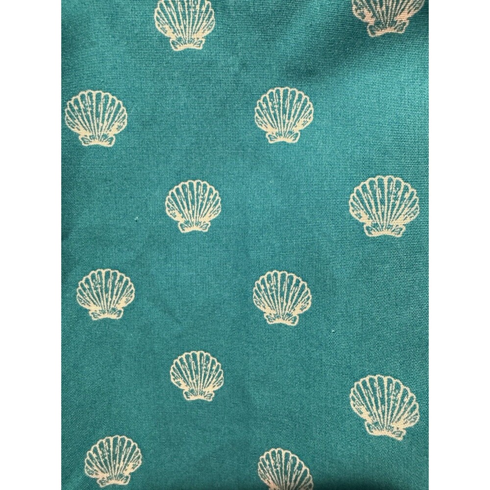 Chicos No Iron Top Women Large Seashell 100%Cotton Travel Beach Vacation Coastal - Picture 7 of 7
